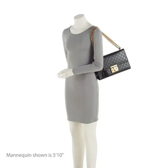 Gucci Guccissima Leather Padlock Medium Shoulder Bag - Picture 5 of 15